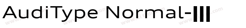 AudiType Normal字体转换 AudiType Normal字体转换
